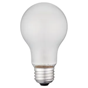 25 Watt A19 Incandescent Frost E26 (Medium) Base, 130 Volt, Box (4-Pack)