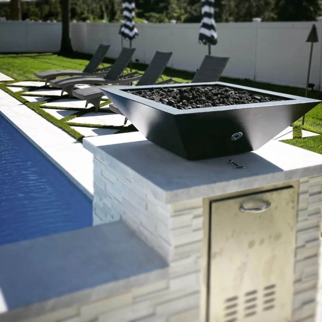 30" Maya GFRC Fire Bowl- OPT-30SFO