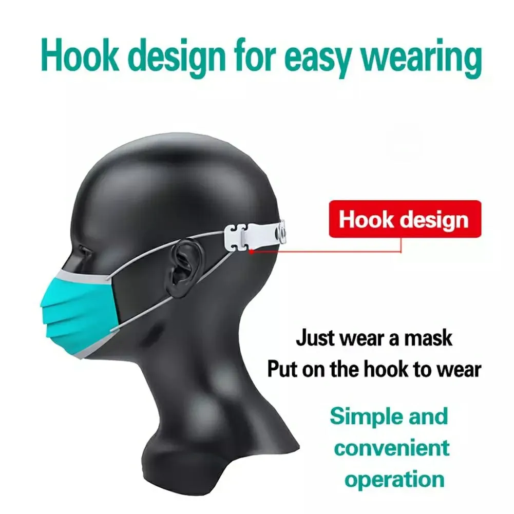 5 Pcs Adjustable Anti-slip Masks Earhook Mask Ear Grips Extension