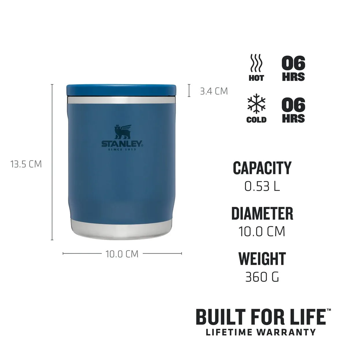 Adventure To-Go Food Jar 0.53L - Abyss
