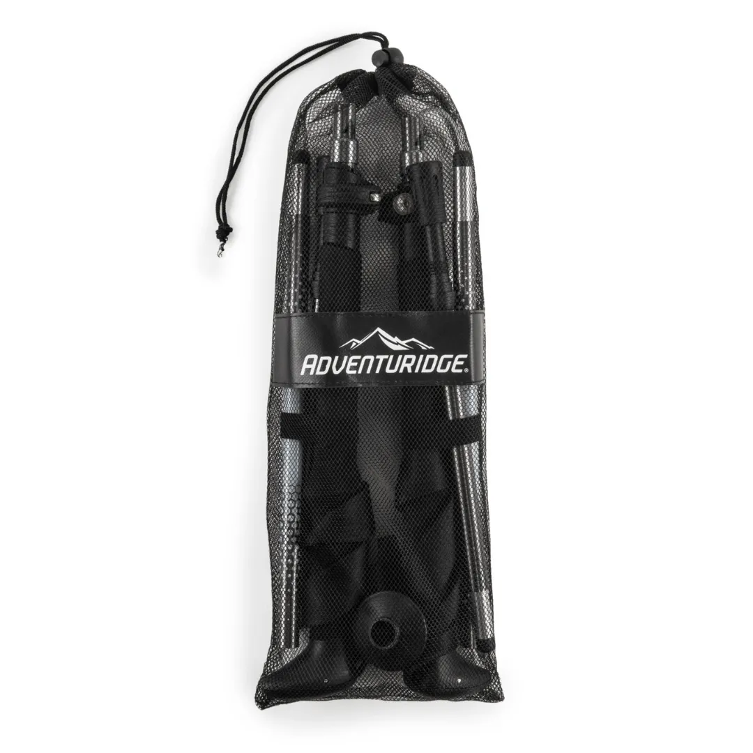 ADVENTURIDGE® foldable hiking poles Set Of 2