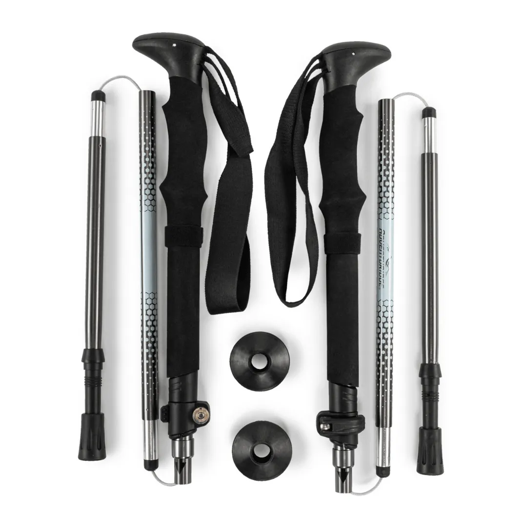 ADVENTURIDGE® foldable hiking poles Set Of 2