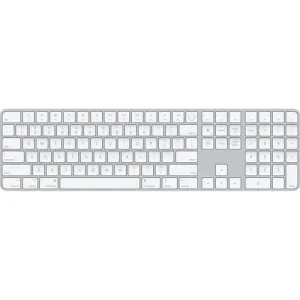 Apple Magic Keyboard with Touch ID and Numeric Keypad Silver (English Keyboard)