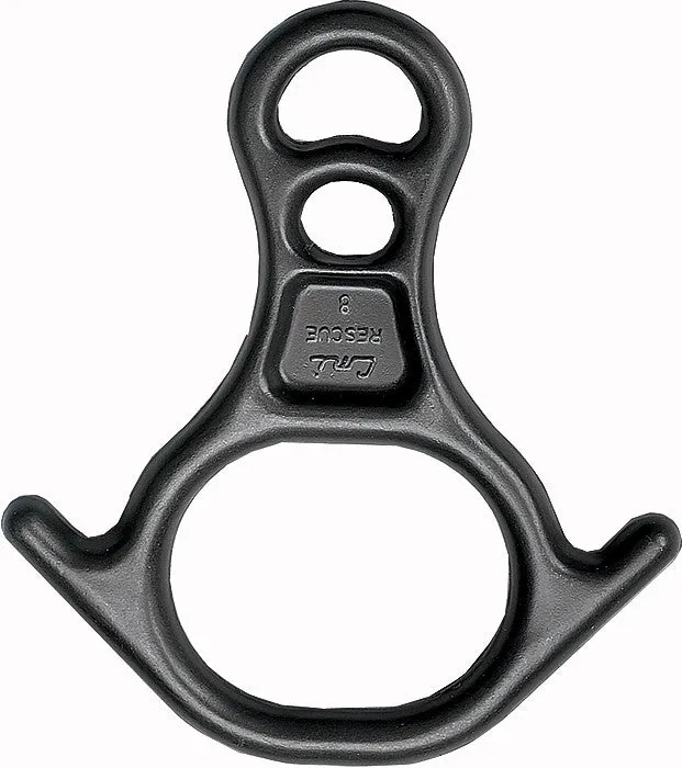 Black - Aluminum Rescue Figure 8 Ring