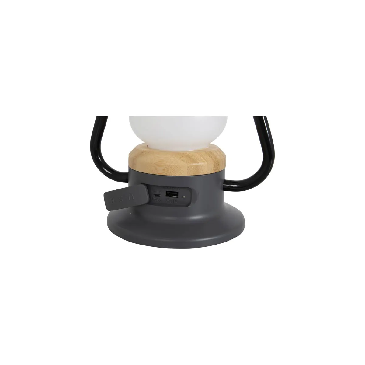 Bo-Camp Urban Collection Lantern Woolton Rechargeable