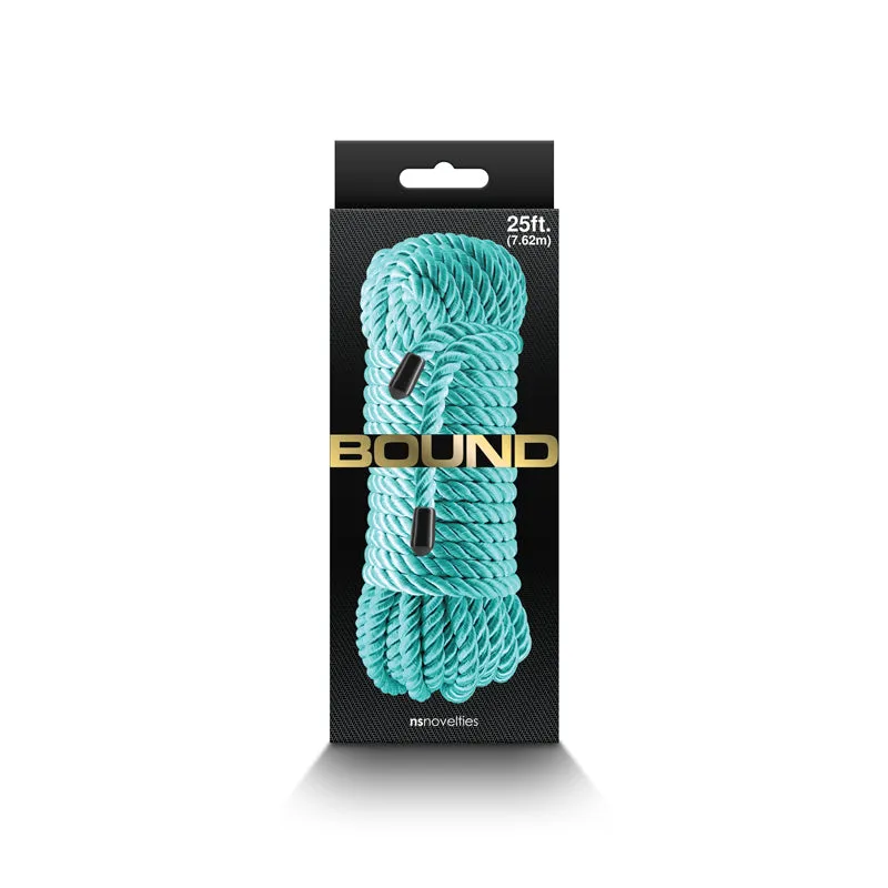 Bound Bondage Rope Teal Green 25 Feet