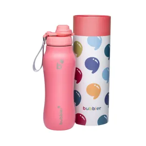 Bubbler 24oz - Coral Red