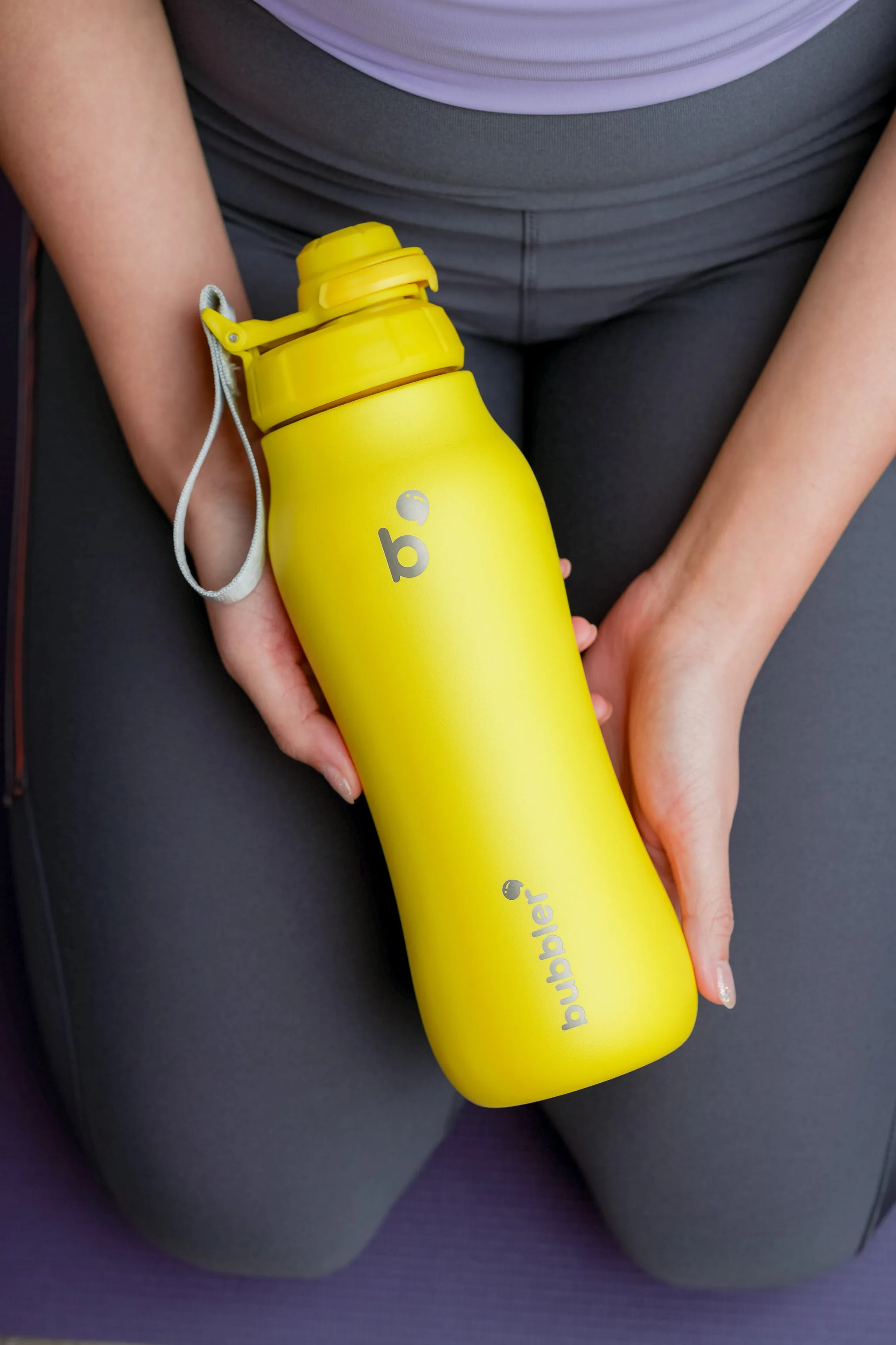 Bubbler 24oz - Happy Yellow