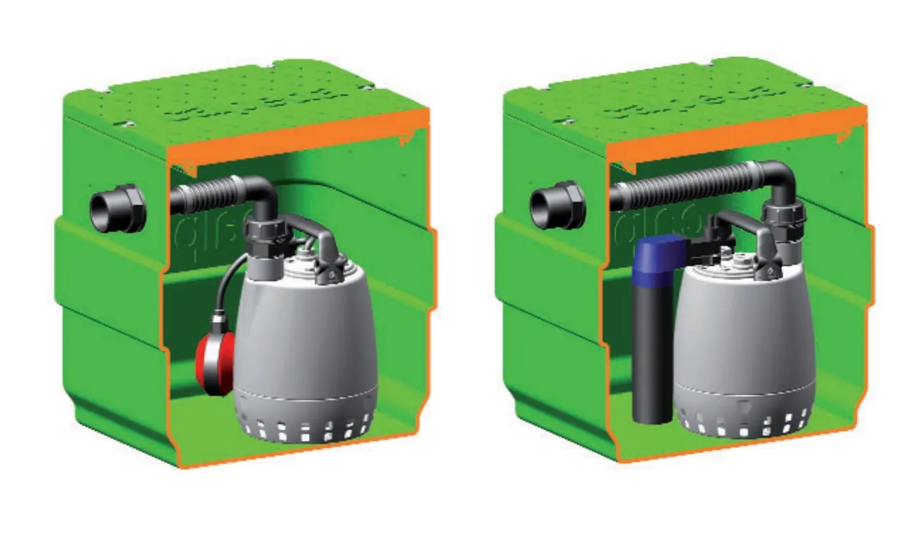 Calpeda GEO 40L Automatic Clean Water Packaged Pump Station with GXRM Pump (Max 230LPM)