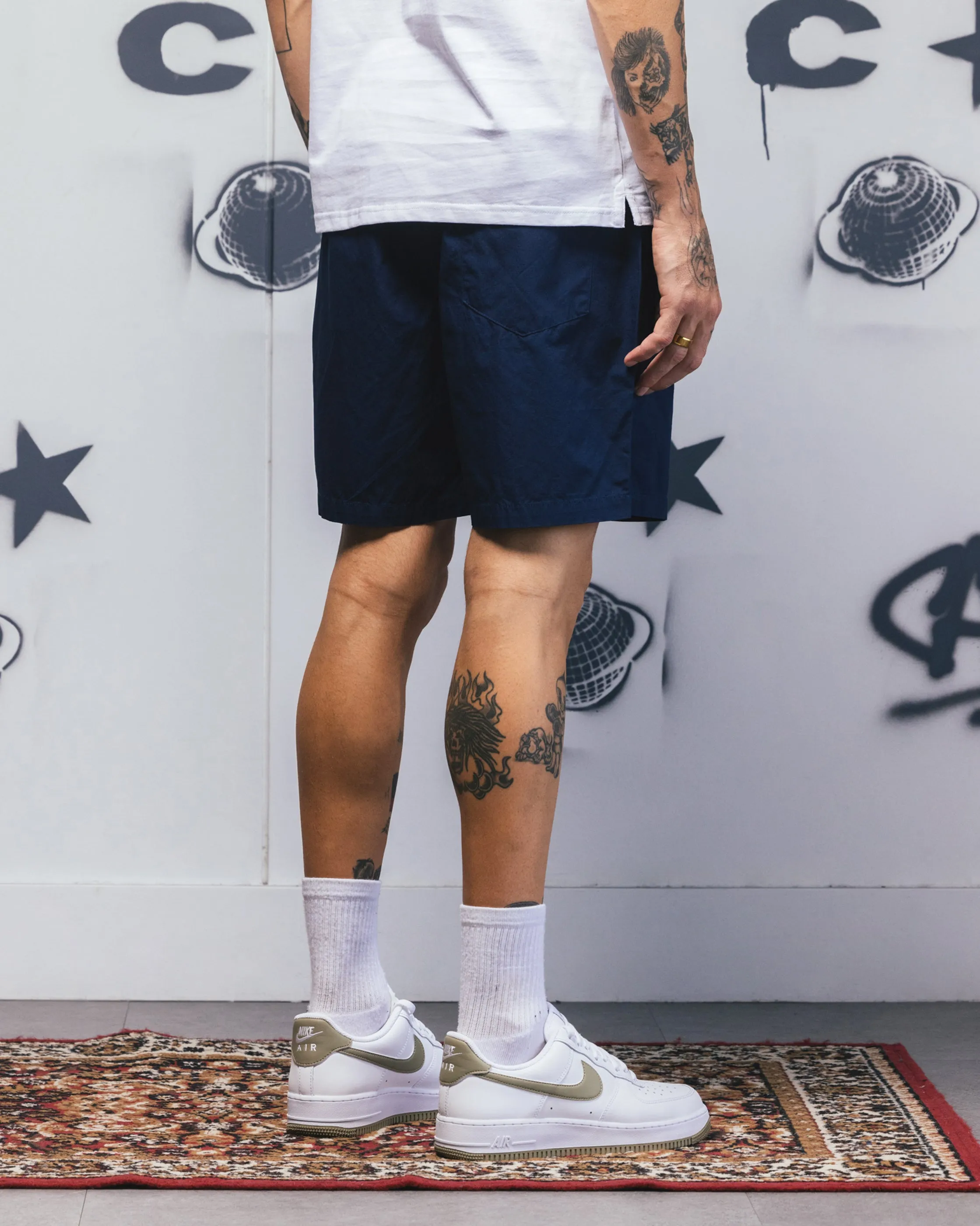 Carre C-Star Beach Shorts Navy
