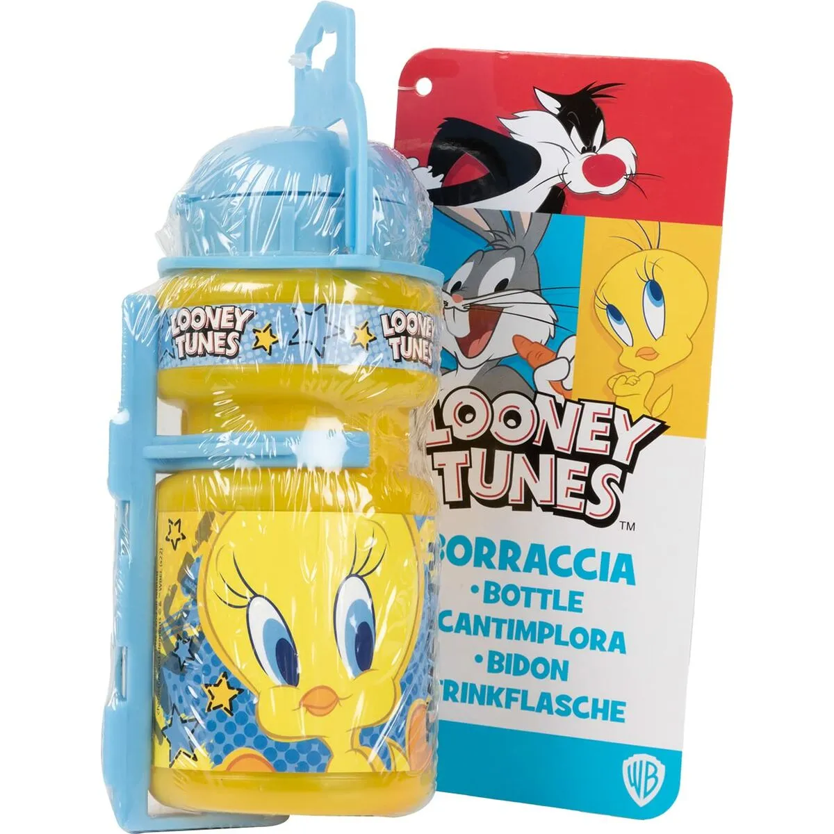 Childrens Bike Bottle by Looney Tunes Cz10968 Yellow 350 Ml