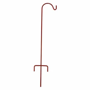 Container Hummingbird Feeder Hanger, Red or Black