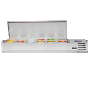 CTSP-60-15-HC Enhanced 60" Countertop Refrigerated Topping Stations