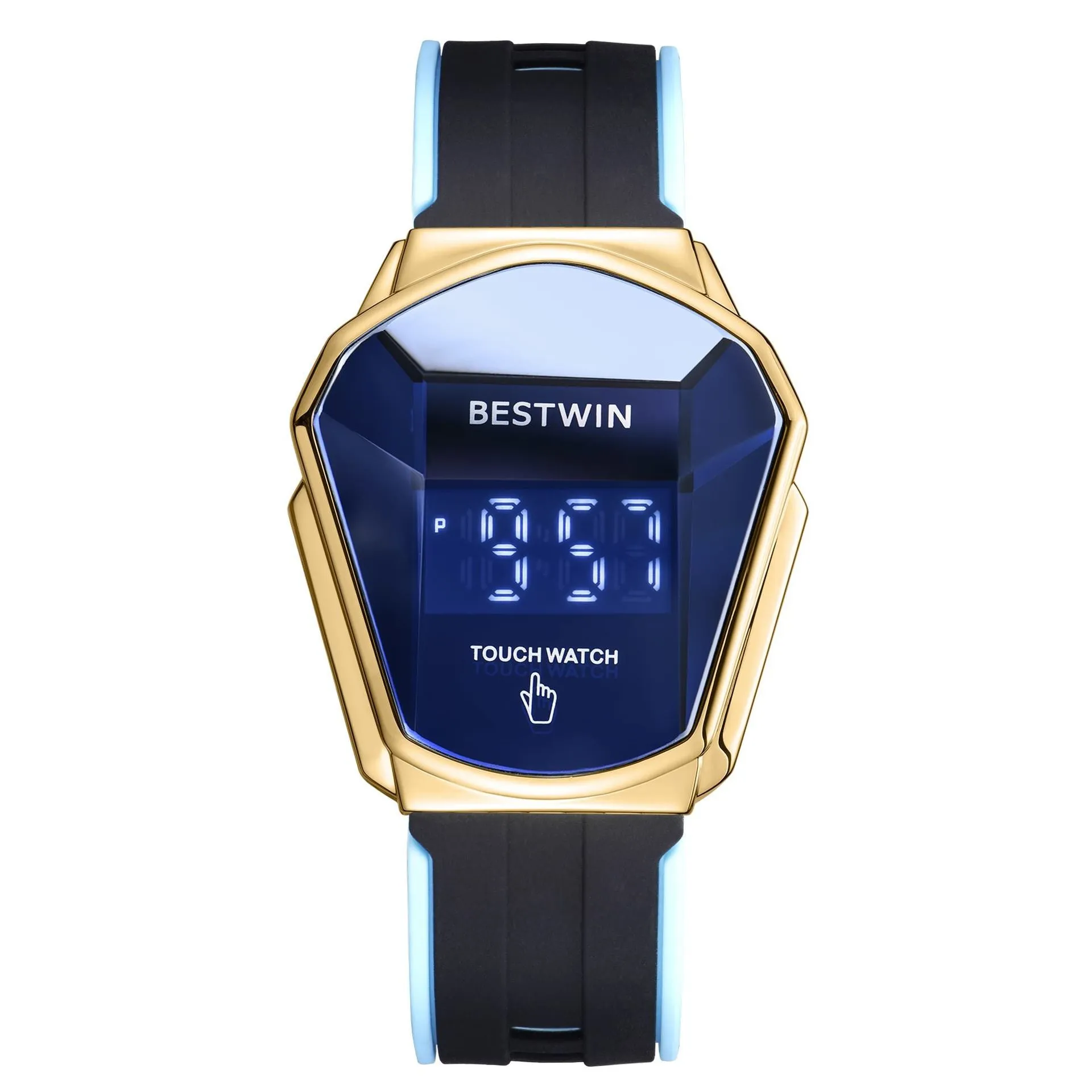 Docts Bestwin brand watch men's shake explosion men's watch cross-border waterproof LED electronic table wholesale