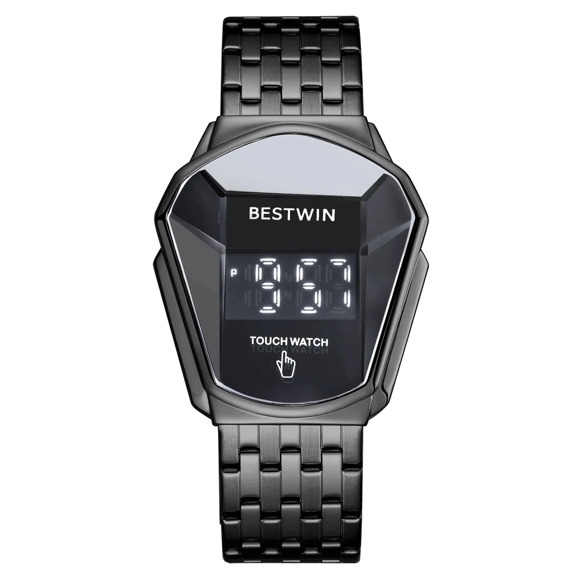Docts Bestwin brand watch men's shake explosion men's watch cross-border waterproof LED electronic table wholesale