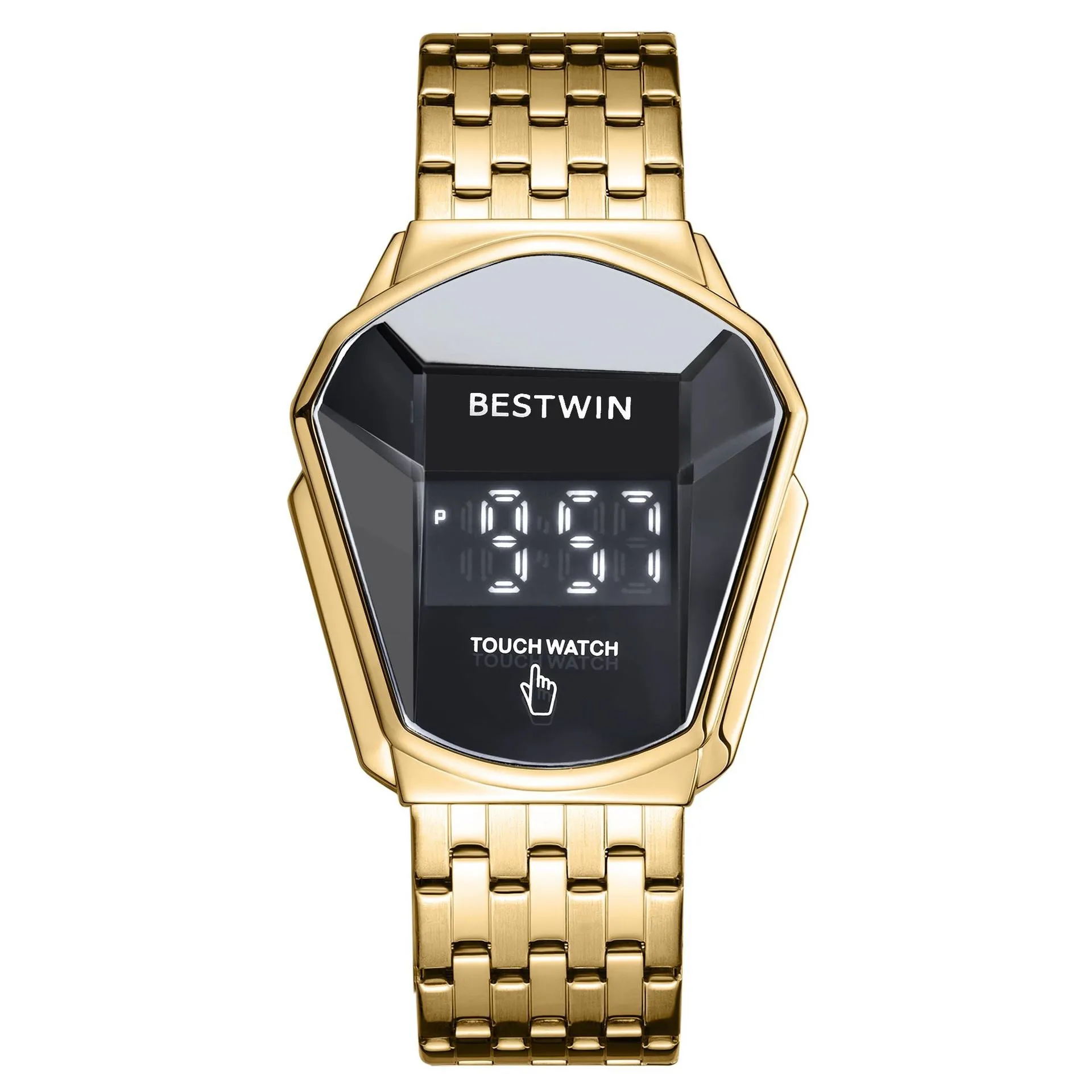 Docts Bestwin brand watch men's shake explosion men's watch cross-border waterproof LED electronic table wholesale