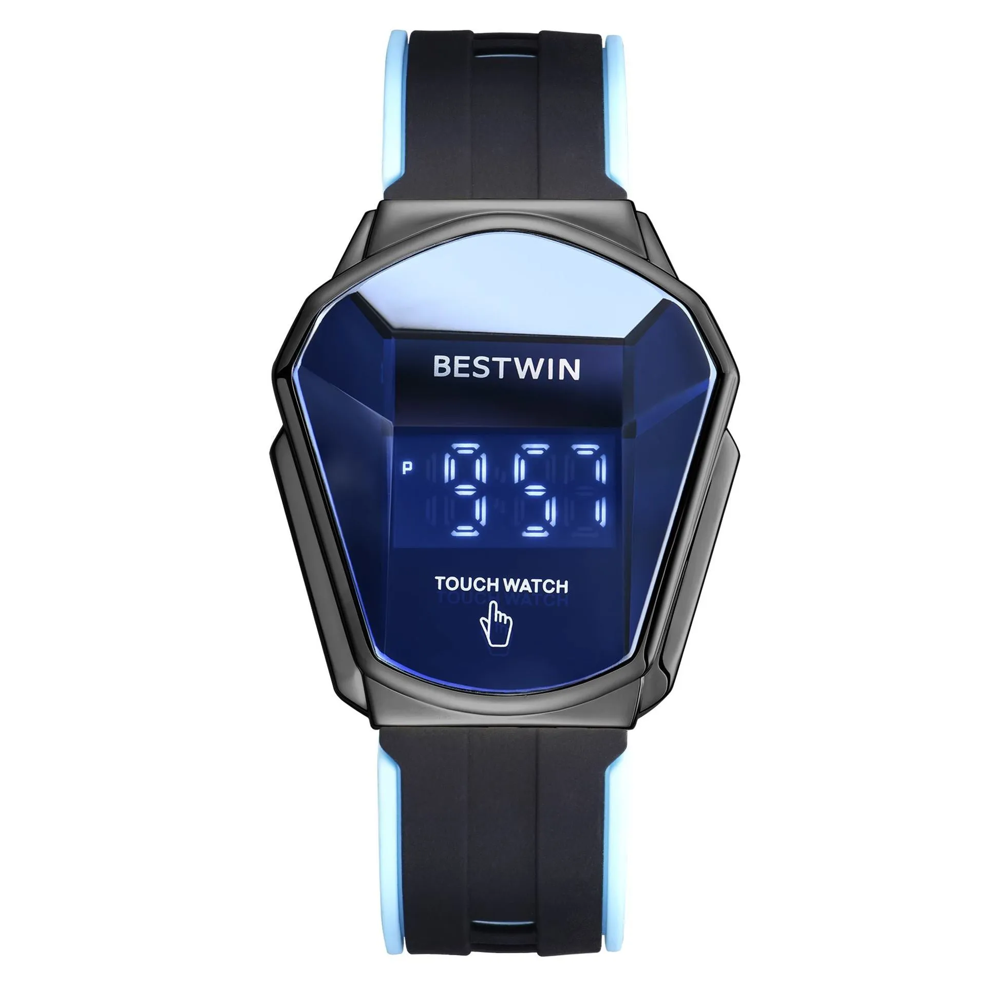 Docts Bestwin brand watch men's shake explosion men's watch cross-border waterproof LED electronic table wholesale