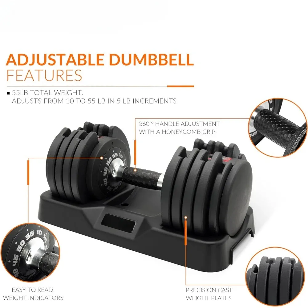 Dumbbell Adjustable Weight Lifting Fitness