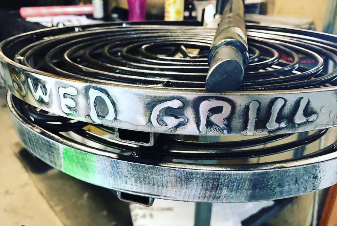 Embossing Personalise your BBQ PANS and HOT PLATES