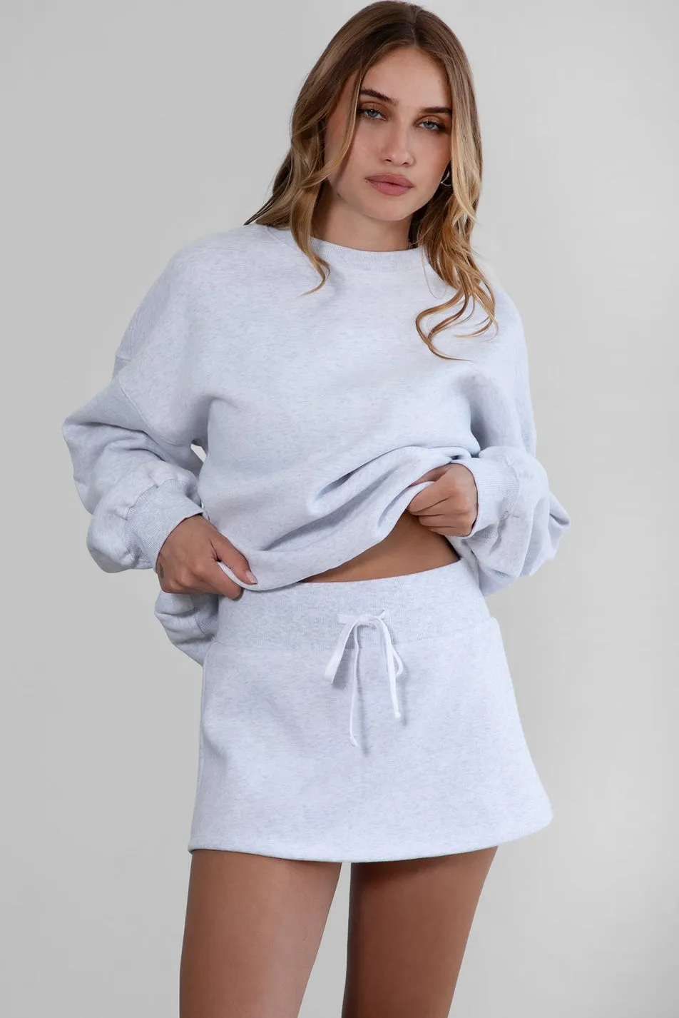 Fleece Mini Skirt
