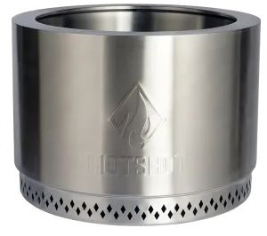 GHP Group Inc 52395 Fire Pit, 19-1/2 in OAW, 19.5 in OAD, 14.09 in OAH, Cylinder, Manual Ignition Ignition :EA: QUANTITY: 1