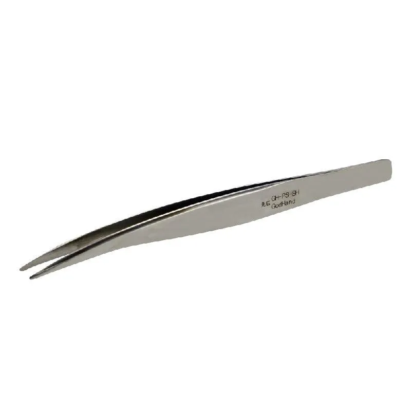 GodHand Powerful Tweezers Wide Tip [GH-PS-SH]