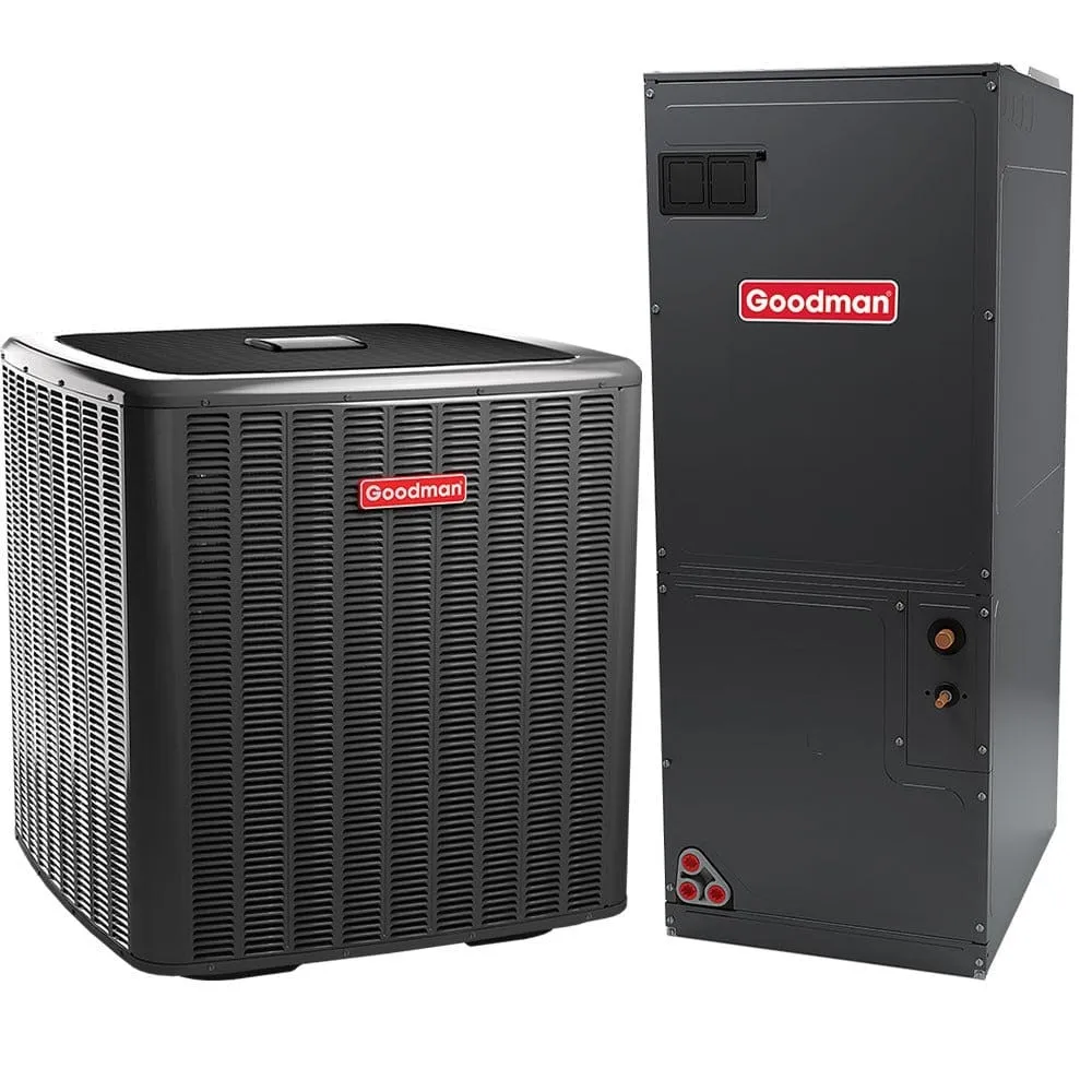 Goodman GSX16S421 3.5 Ton 16 SEER Variable Speed Central Air Conditioner Split System - Multiposition - HA18877