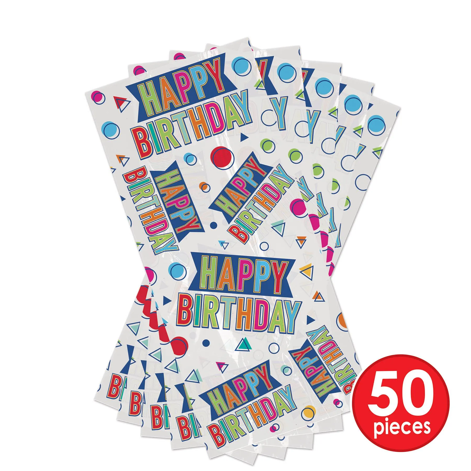 Happy Birthday Party Cello Bags (300 per Case)