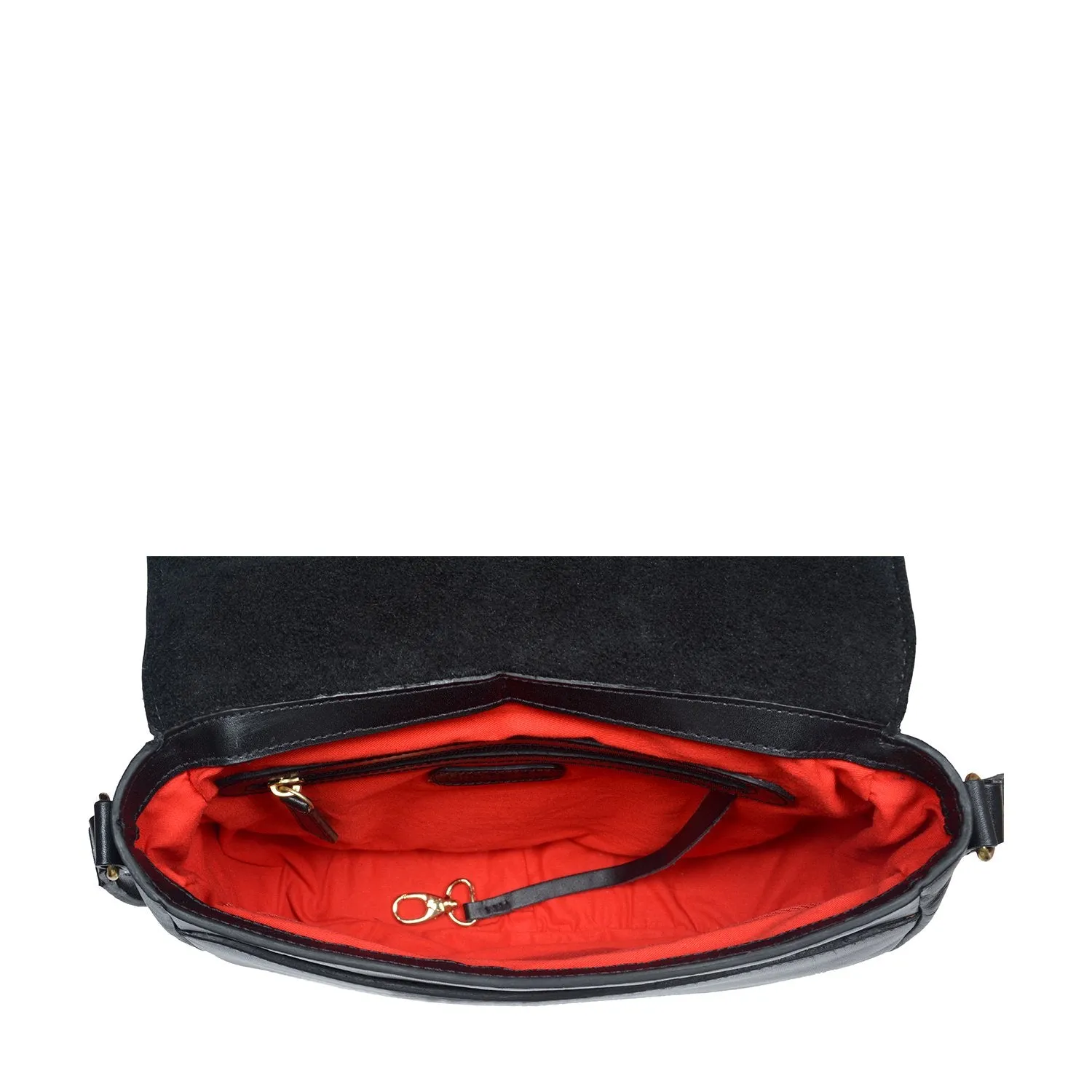 Hidesign Nelly Classic Leather Crossbody Bag