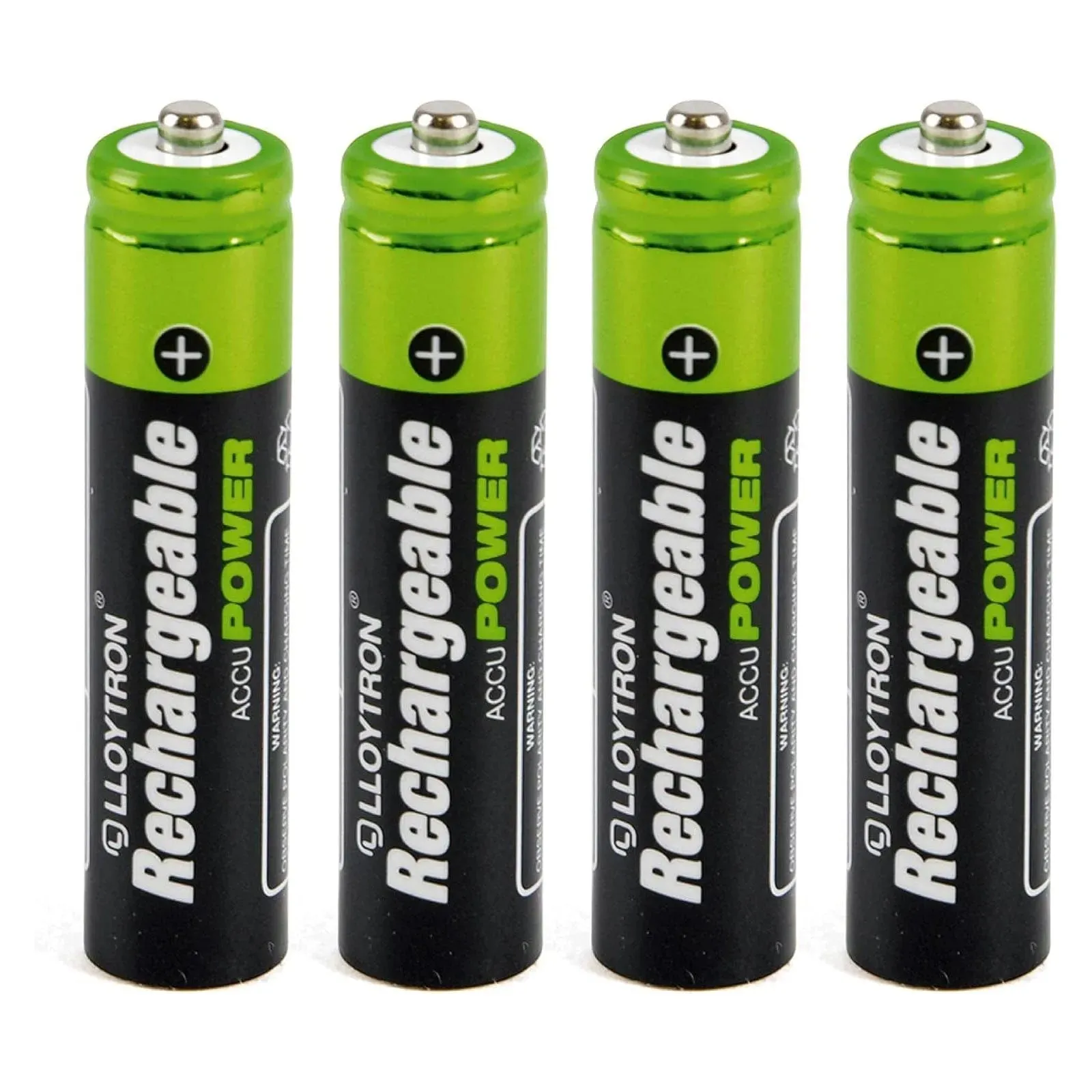 Intelligent Battery Charger with LCD Display | Includes 8 AA & AAA NiMh Rechargeable Batteries