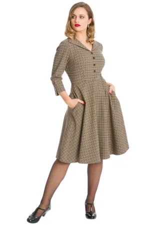 Lady Check Swing Dress