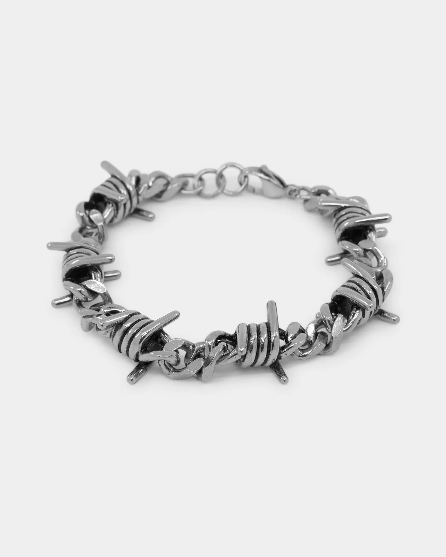 Loiter Barbed Cuban Bracelet Stainless Steel