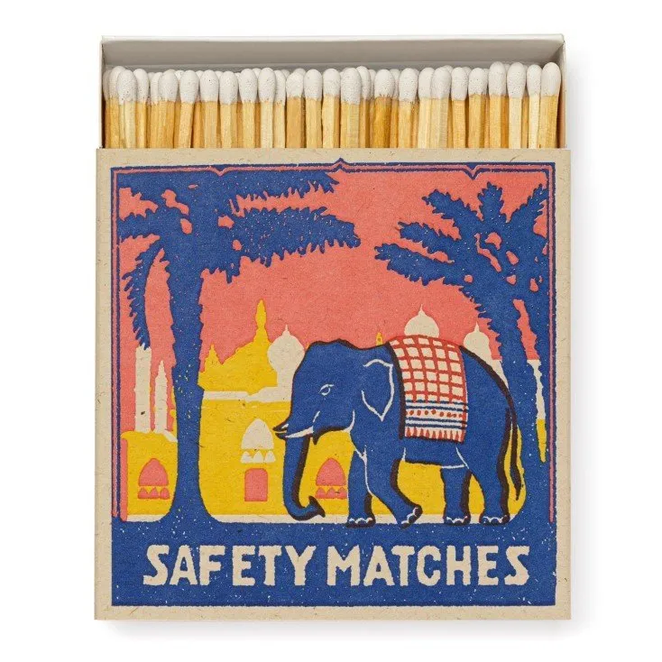 Luxury Matches - Pink Elephant