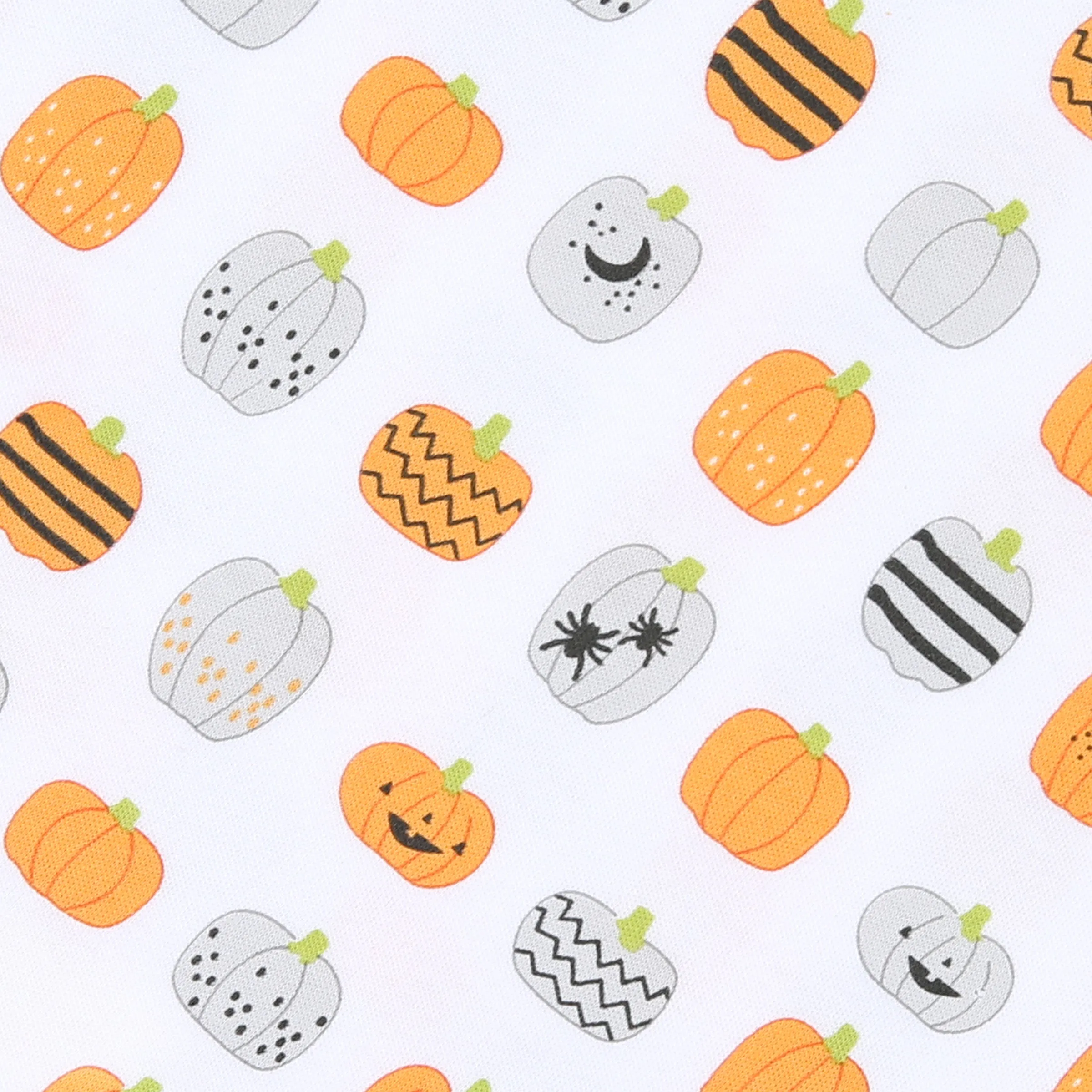 Magnolia Baby Long Sleeve PJ Set - Pumpkin Parade