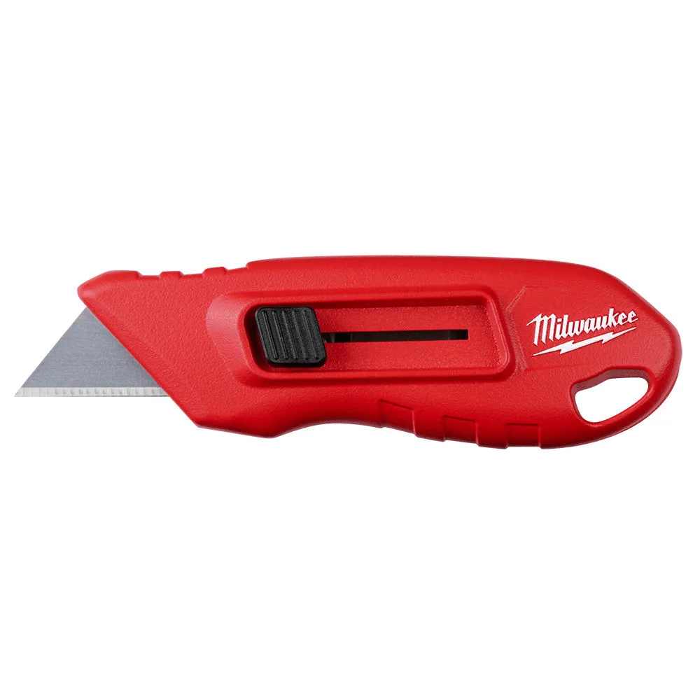 Milwaukee 48-22-1516 Compact Side Slide Utility Knife with Durable Blade and Ergonomic Handle for Precision Cutting