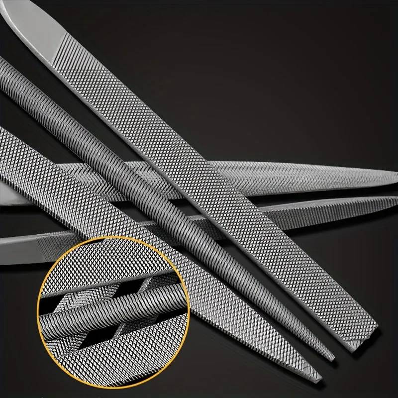 Mini Steel File Set for Precision Sanding and Shaping