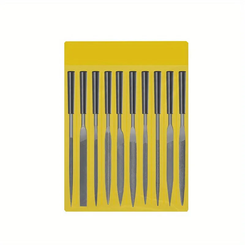 Mini Steel File Set for Precision Sanding and Shaping
