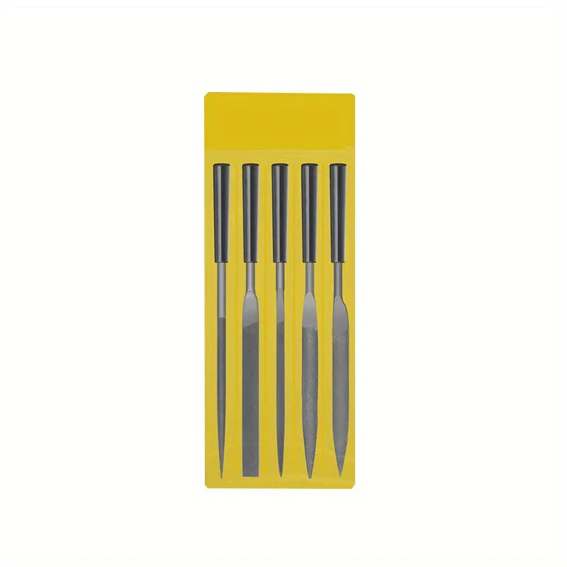 Mini Steel File Set for Precision Sanding and Shaping