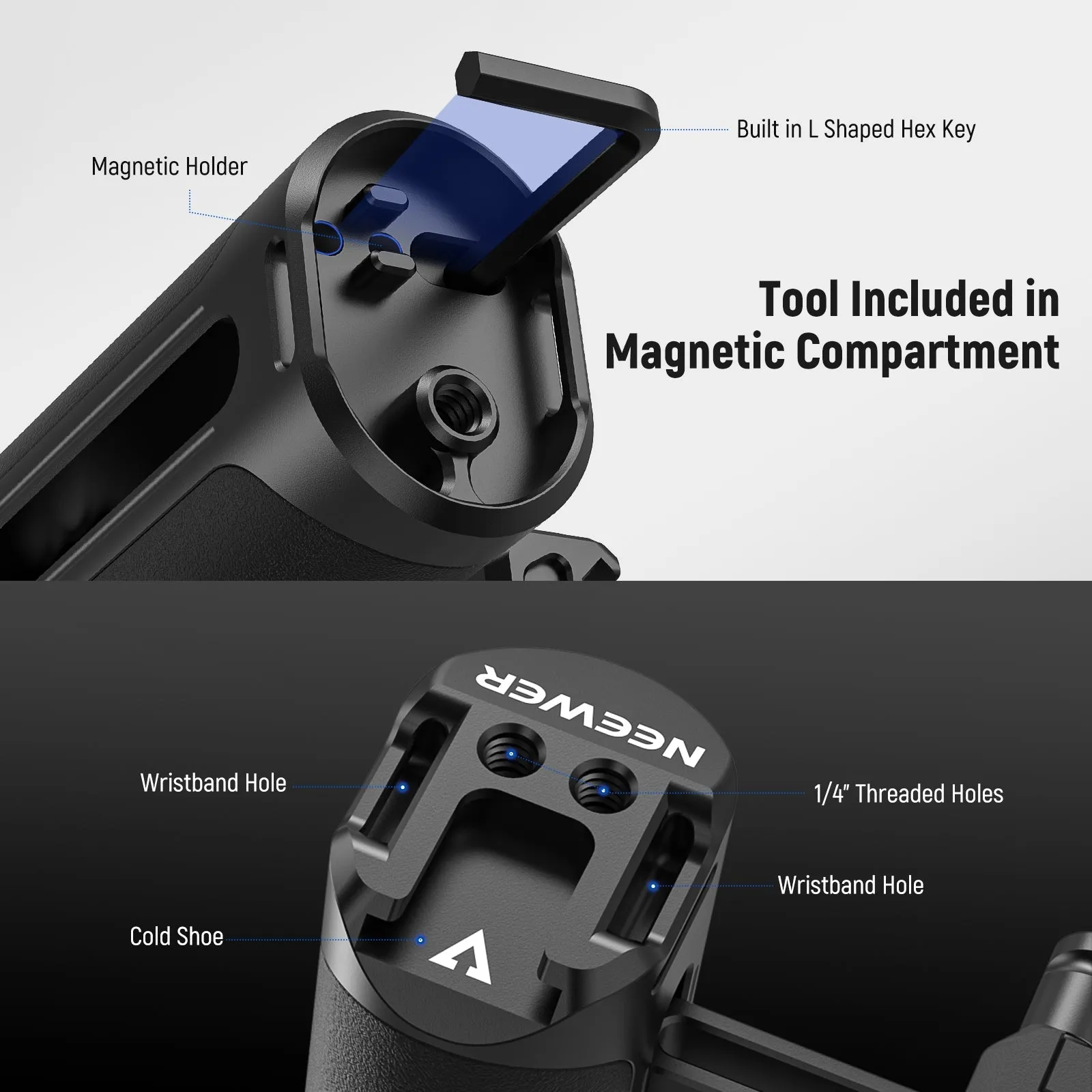 NEEWER CA017H NATO Side Handle Grip