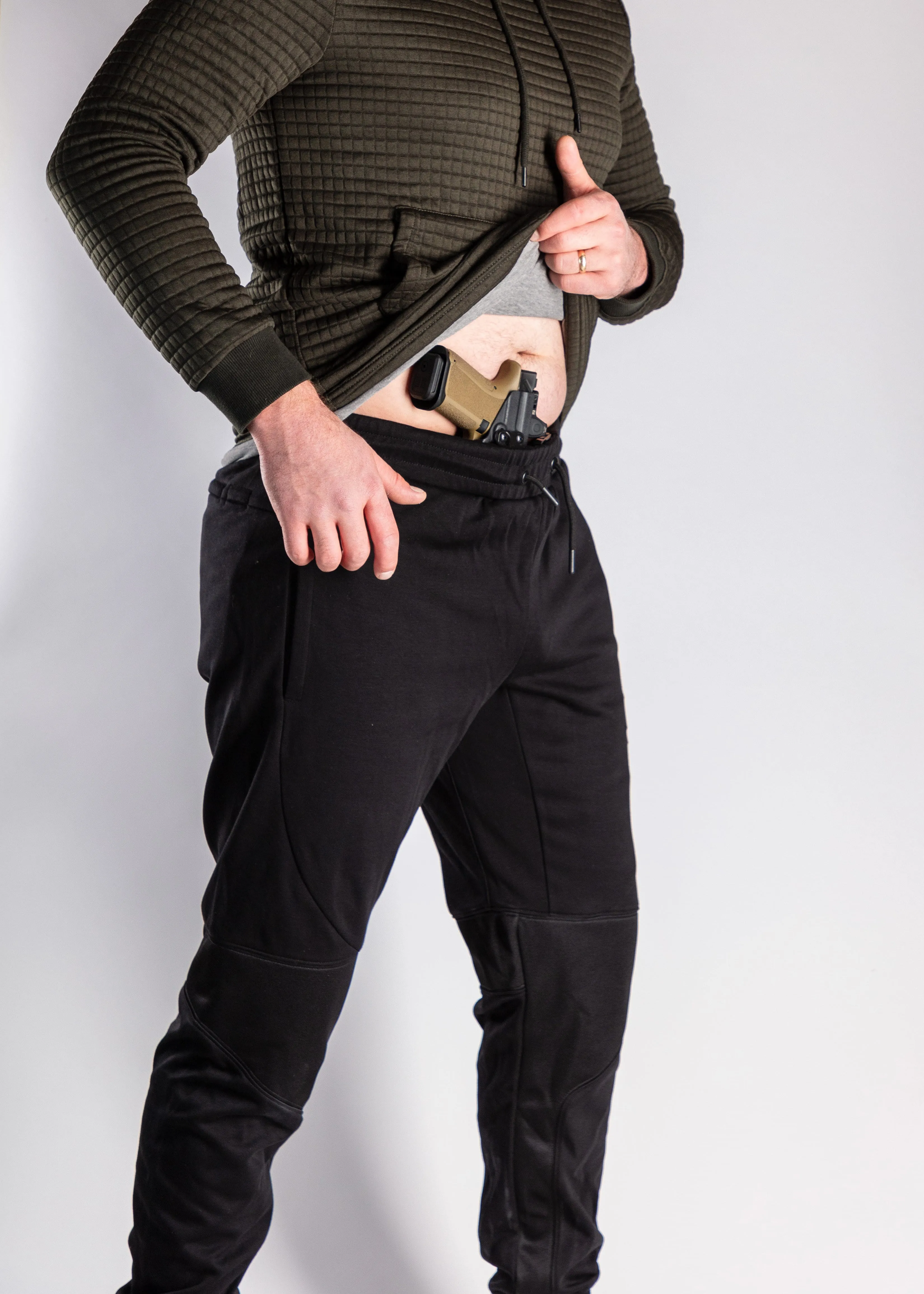 ONE TIME OFFER: Black Carrier Joggers Mk.II for 55% OFF
