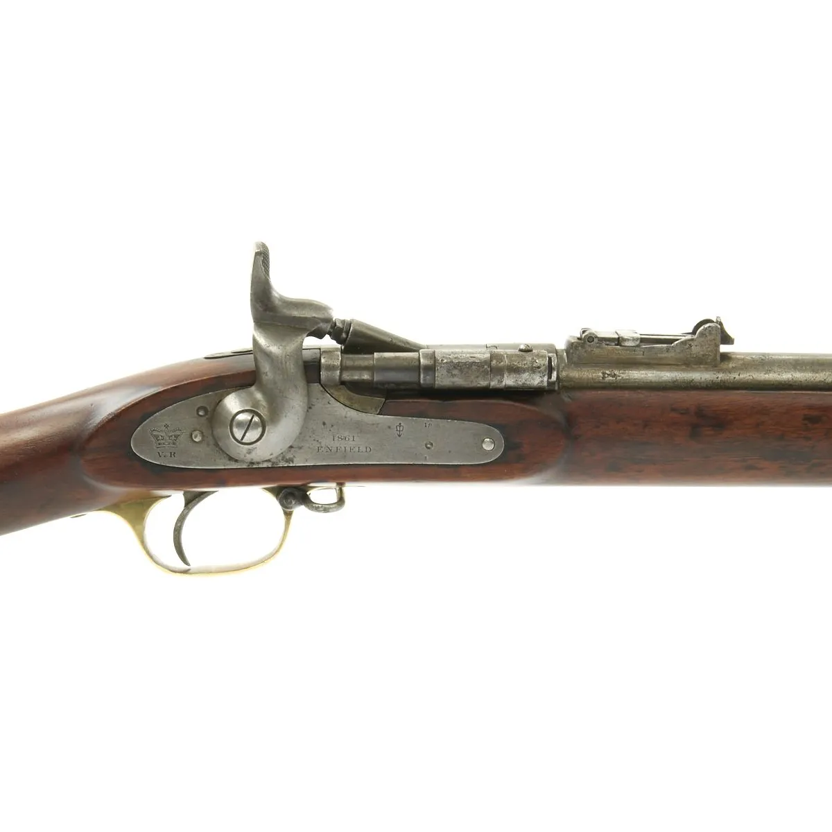 Original British P-1853 Enfield Three Band Rifle Converted to Snider Mk.III - dated 1861