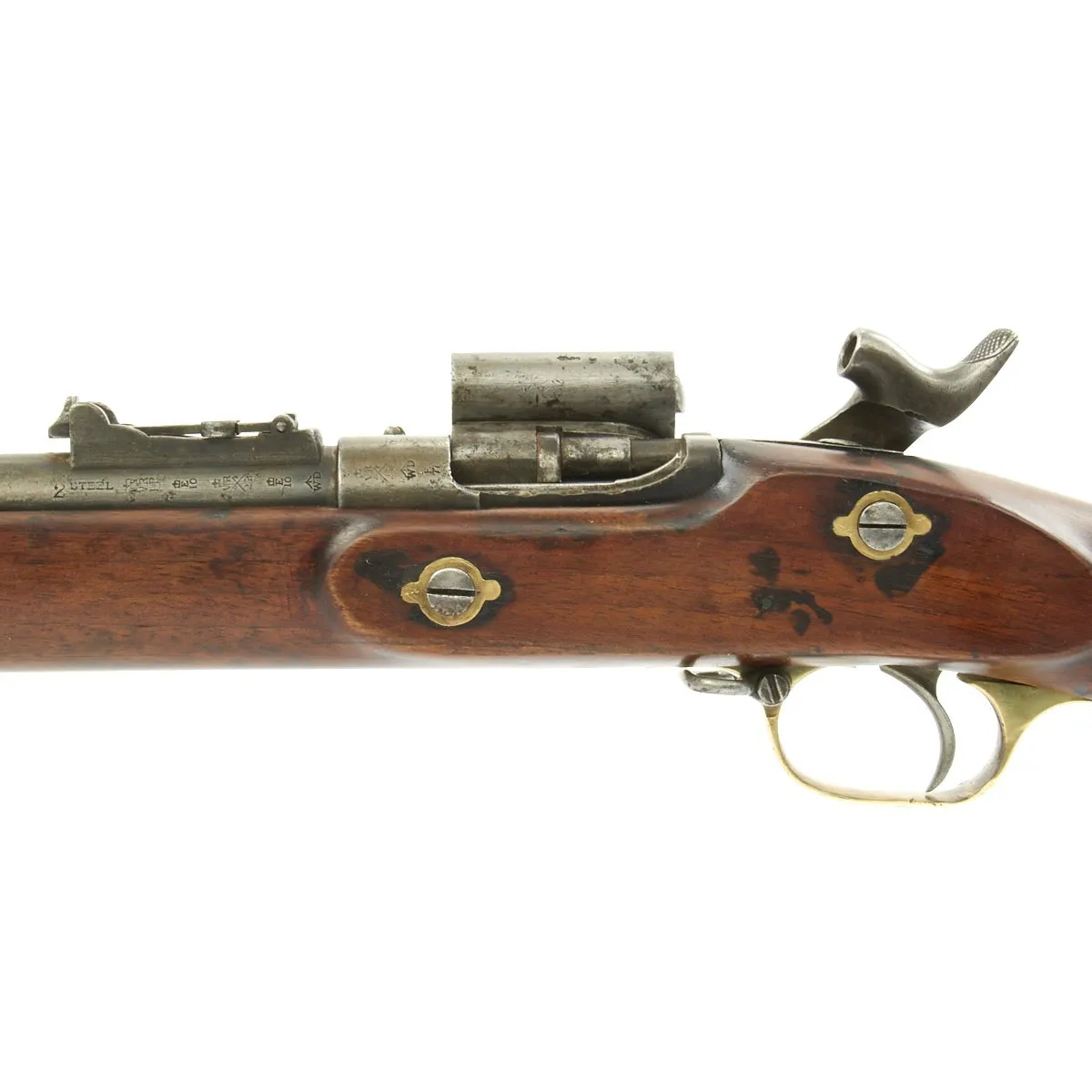 Original British P-1853 Enfield Three Band Rifle Converted to Snider Mk.III - dated 1861