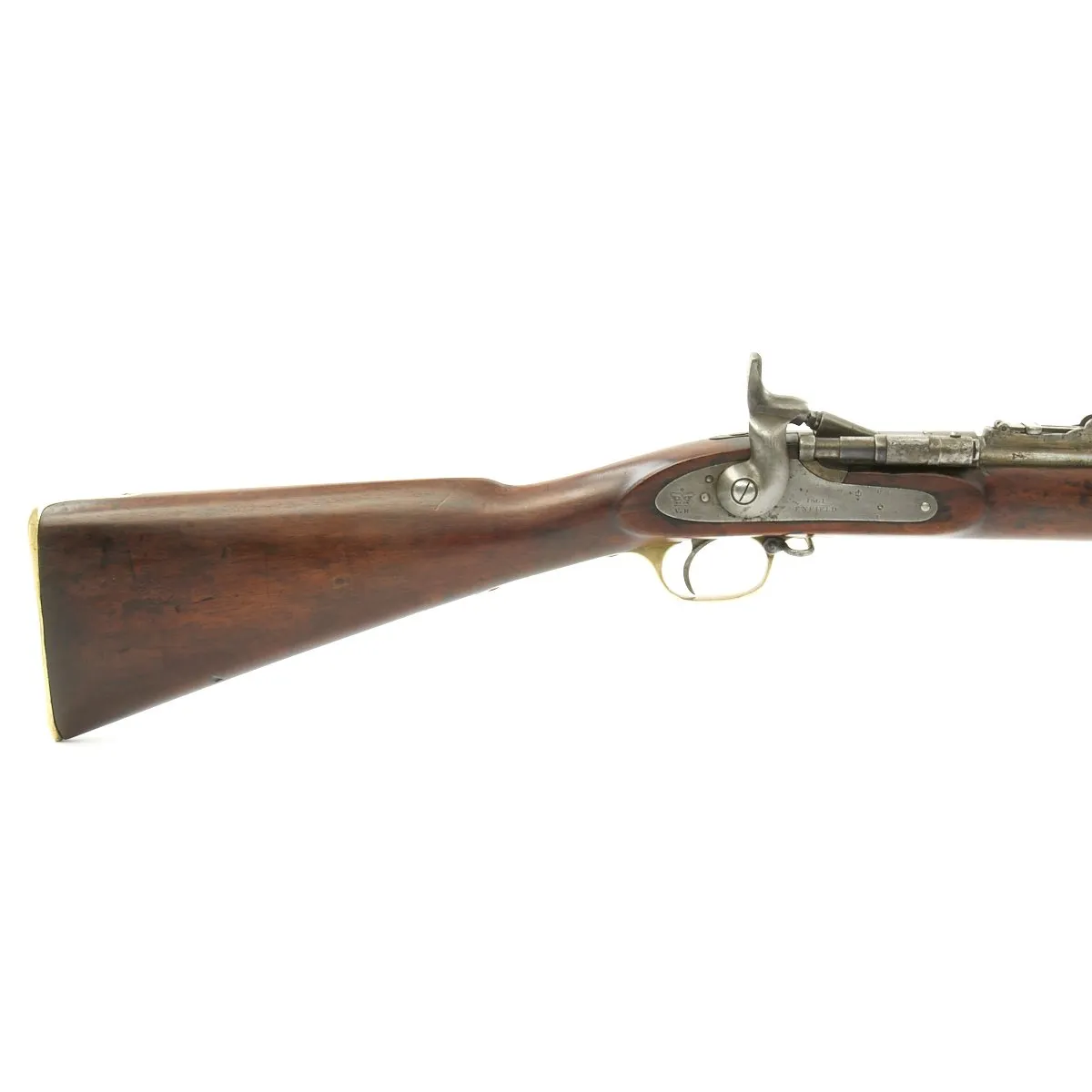 Original British P-1853 Enfield Three Band Rifle Converted to Snider Mk.III - dated 1861