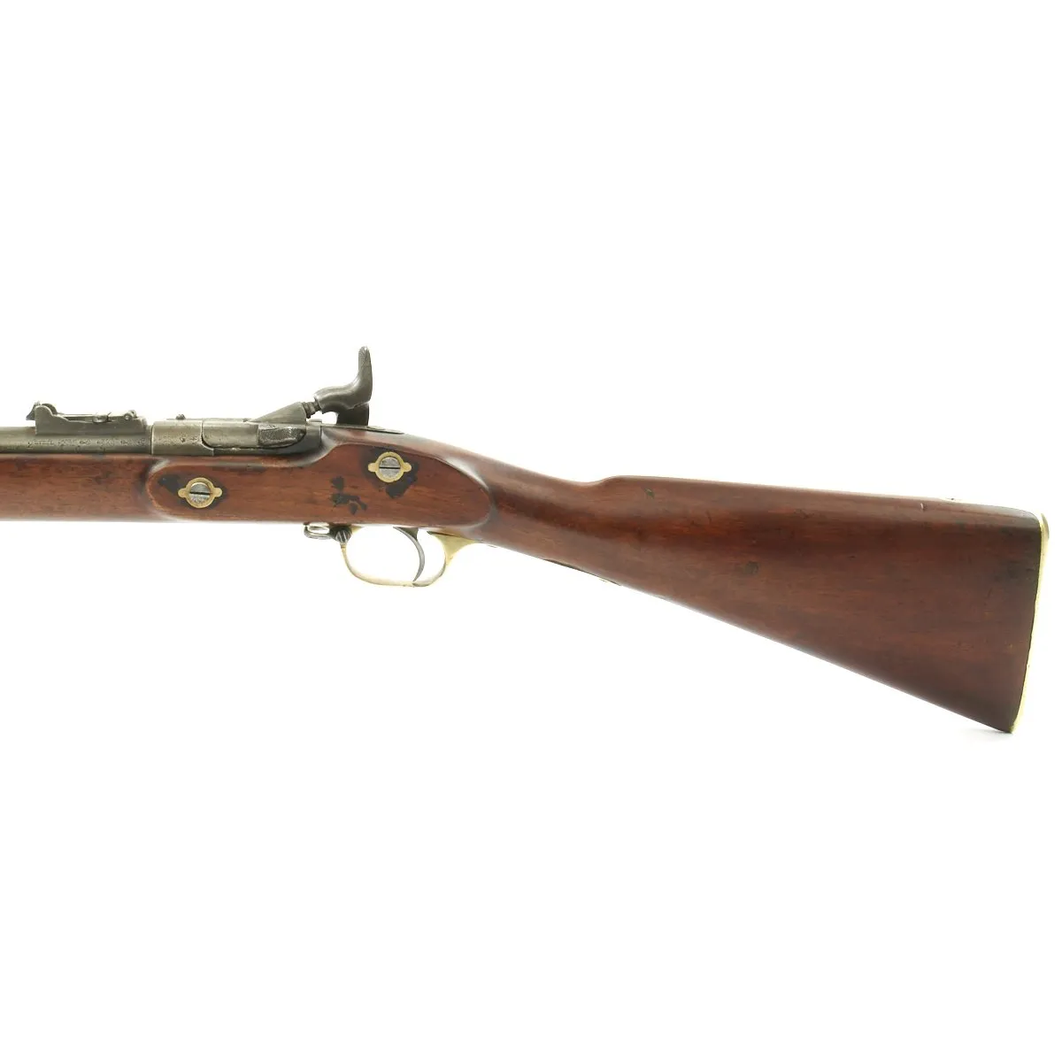 Original British P-1853 Enfield Three Band Rifle Converted to Snider Mk.III - dated 1861
