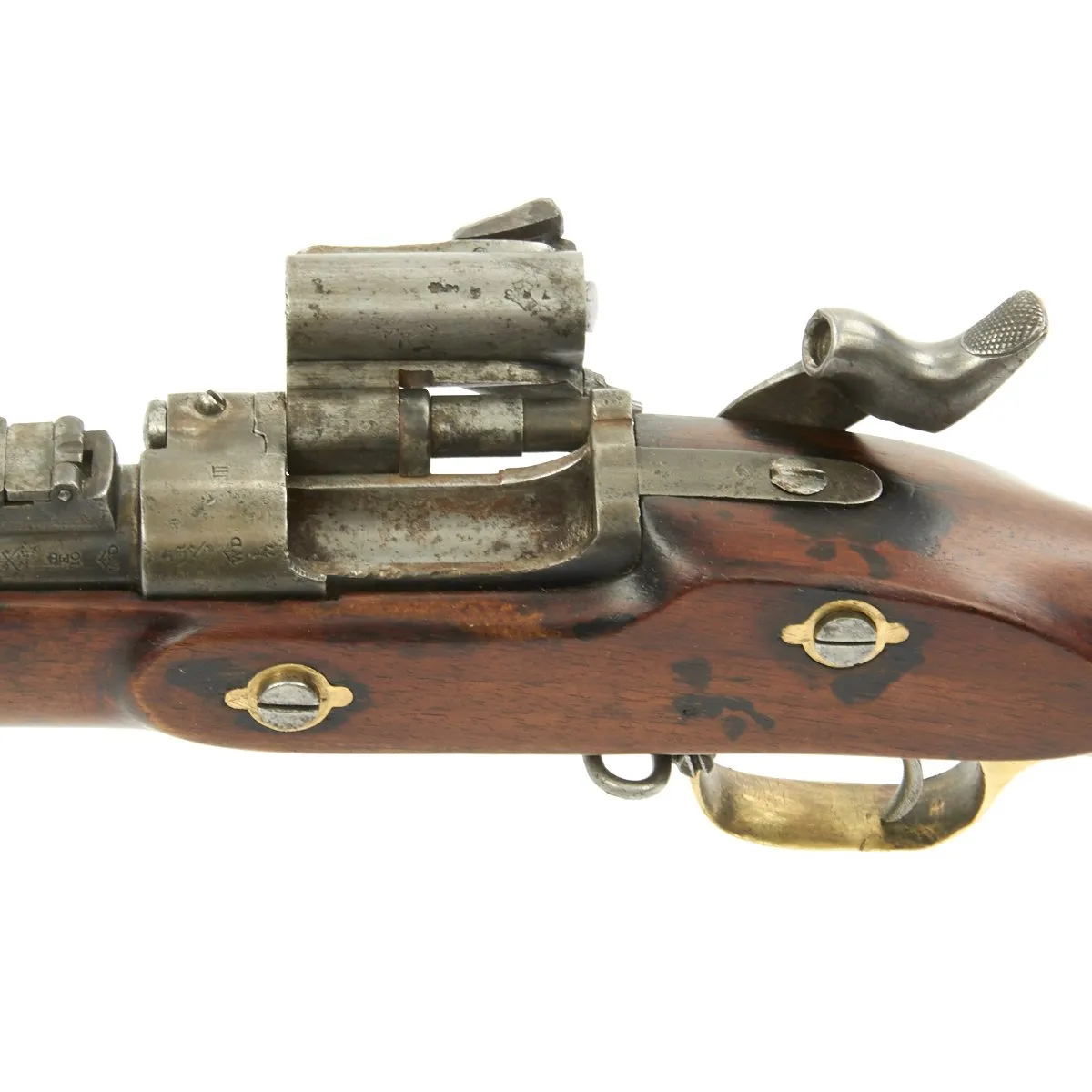 Original British P-1853 Enfield Three Band Rifle Converted to Snider Mk.III - dated 1861