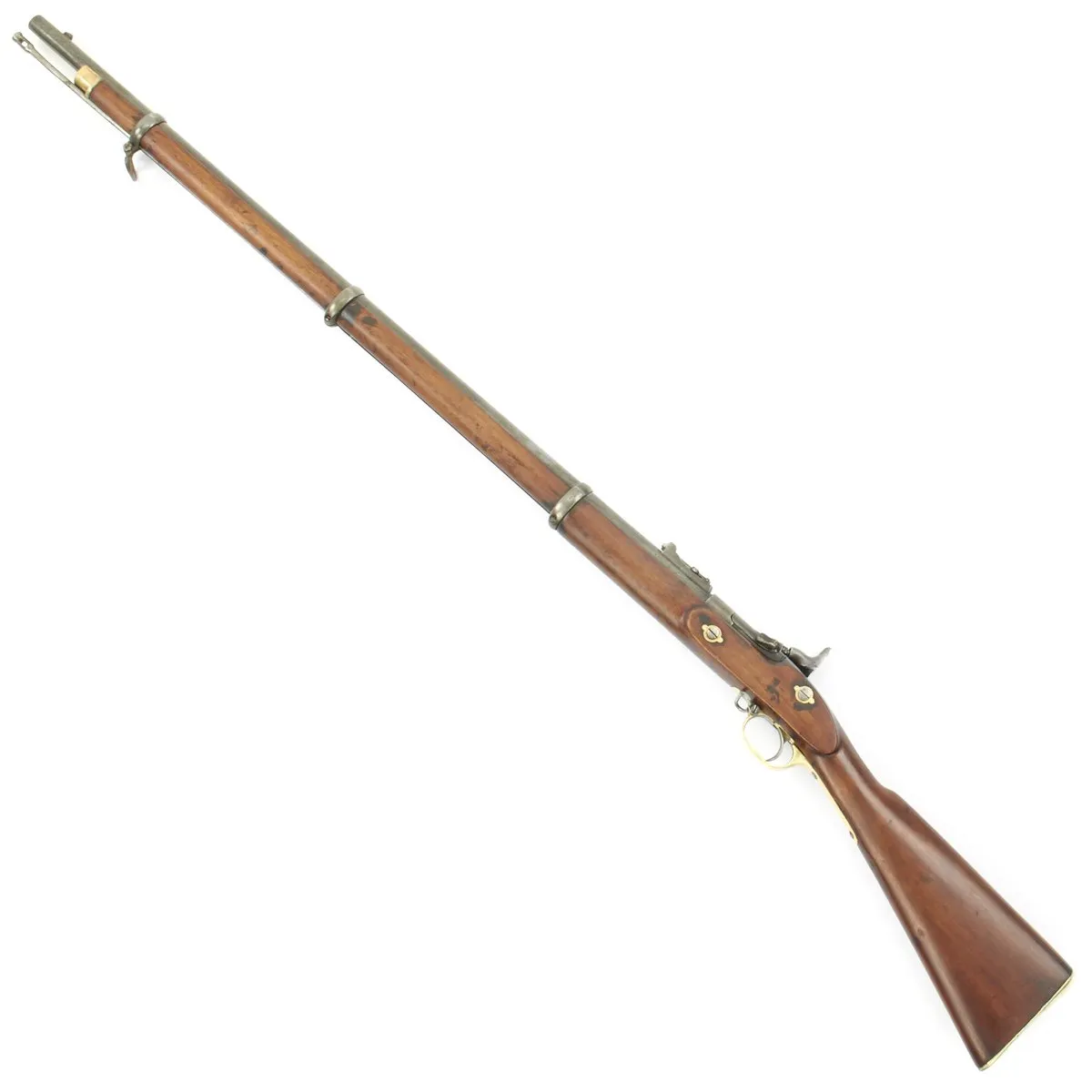 Original British P-1853 Enfield Three Band Rifle Converted to Snider Mk.III - dated 1861