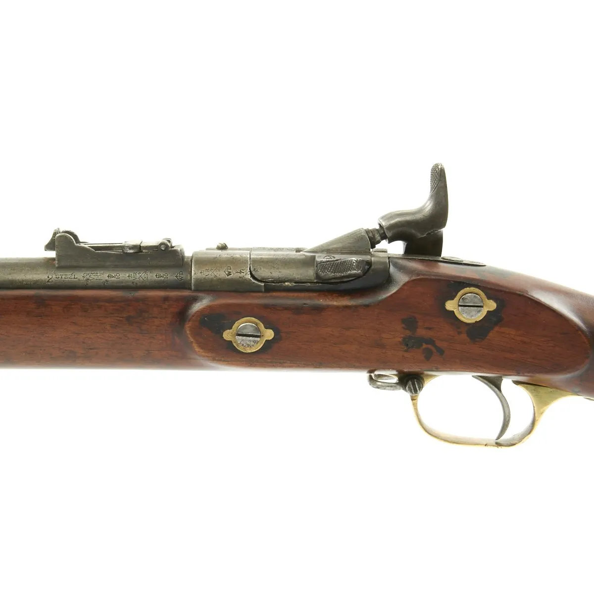 Original British P-1853 Enfield Three Band Rifle Converted to Snider Mk.III - dated 1861