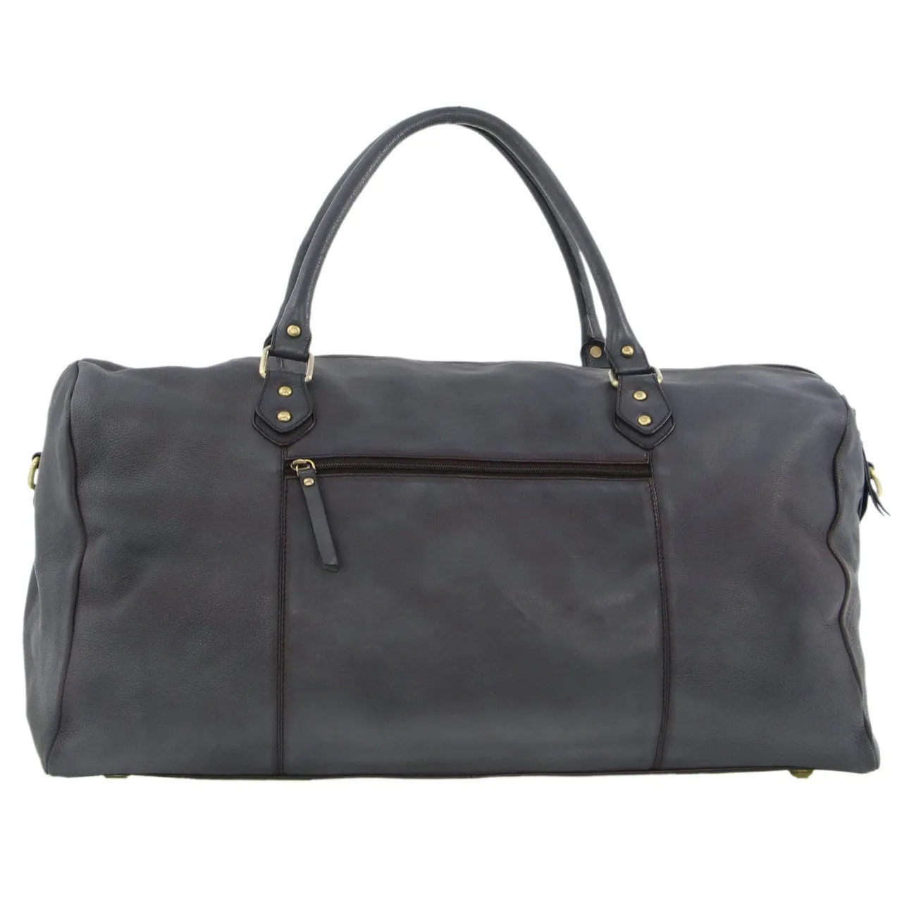 Pierre Cardin - 56cm Leather overnight bag PC3335 - Black
