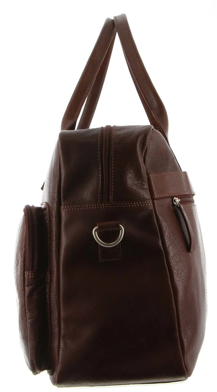Pierre Cardin Leather Overnight Bag PC3042