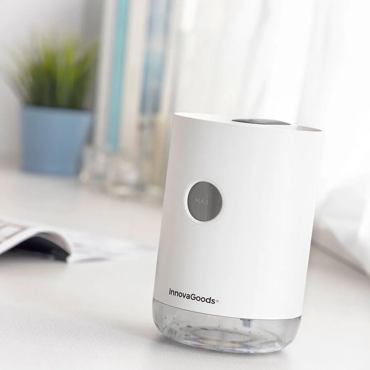 Rechargeable Ultrasonic Humidifier Vaupure InnovaGoods